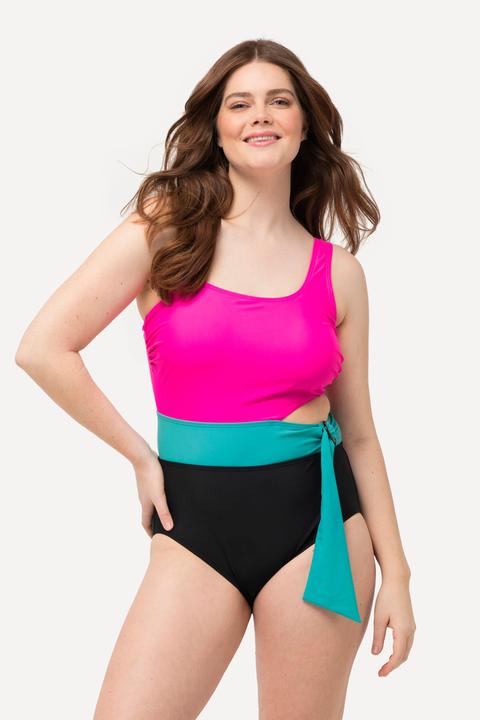 Produktbild Ulla Popken Badeanzug, Colorblocking, Softcups (42)