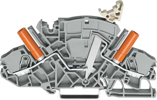 Produktbild Wago Trenn- und Prüfklemme 2-Leiter 10mm2 für Kugelstromwandler (2007-8811)