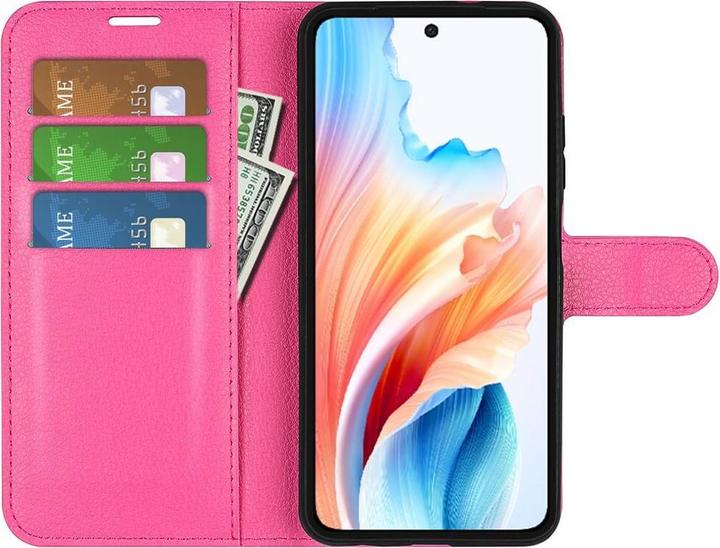 Image du produit Cover-Discount OPPO A79 5G - Étui en cuir rose (Oppo A79)