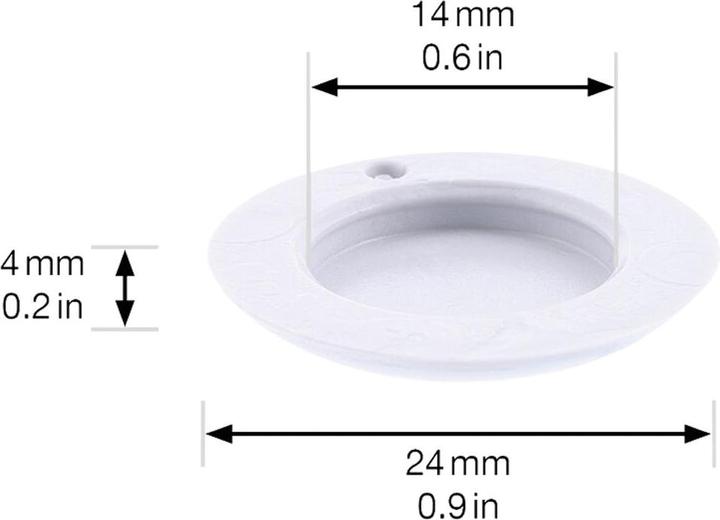 Produktbild QuickClick Hyper (Kunststoffgleiter, 4 Stk.)