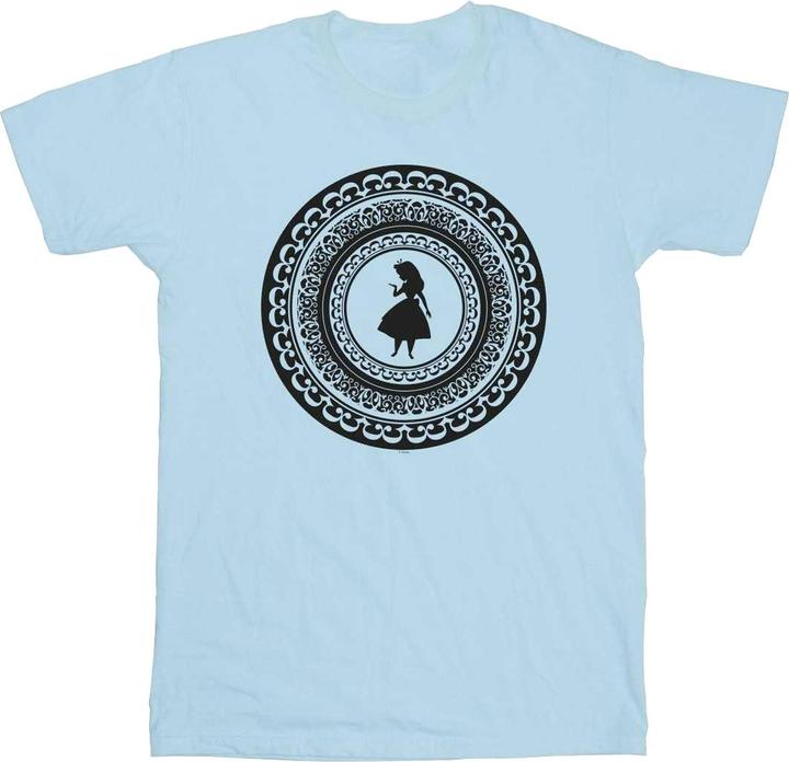 Produktbild Disney Mädchen Alice im Wunderland Kreis TShirt aus Baumwolle (152, 158)