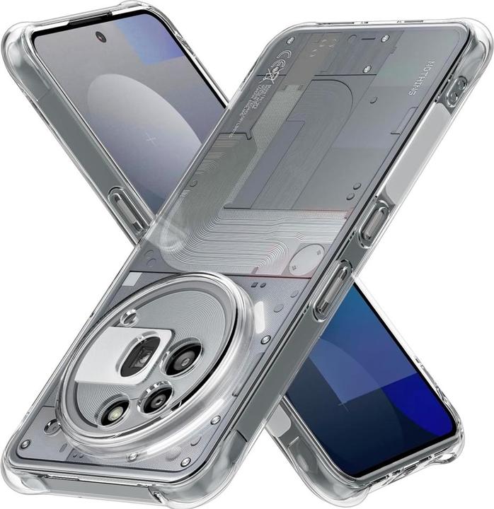 Screenguard Crystal Soft Airbag Bumper Hülle (Nothing Phone (3a) Pro)