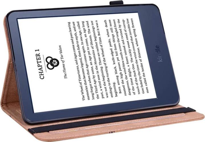 Produktbild Cover-Discount Kindle 2022 (6.0 / 11.Gen) - Etui mit Kartenfach braun