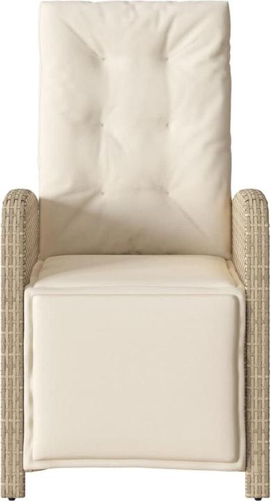Image du produit vidaXL Fauteuil de jardin avec repose-pieds 2 pcs. Réglable