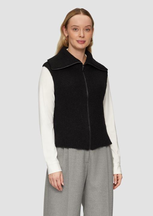 Actual product image S.Oliver Strickjacke Strickweste aus Alpaka-Mix (36)