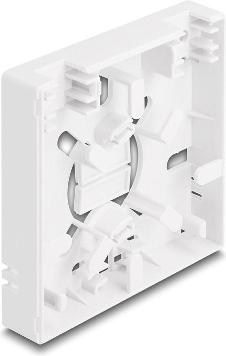 Produktbild Delock LWL Anschlussdose zur Wandmontage für 2 x SC Simplex oder LC Duplex weiss (Spleissbox)