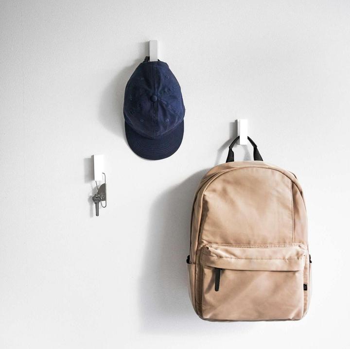 Actual product image Yamazaki Wall hooks (set of 3) TOWER