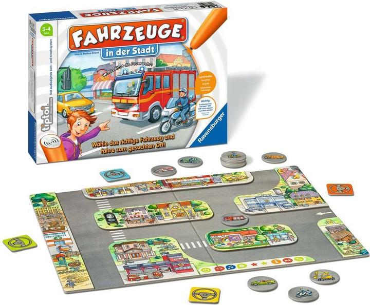 Produktbild tiptoi Fahrzeuge in der Stadt (Deutsch)