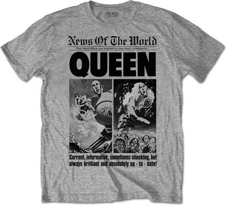 Actual product image Queen News Of The World 40Th Fr. Page (XL)