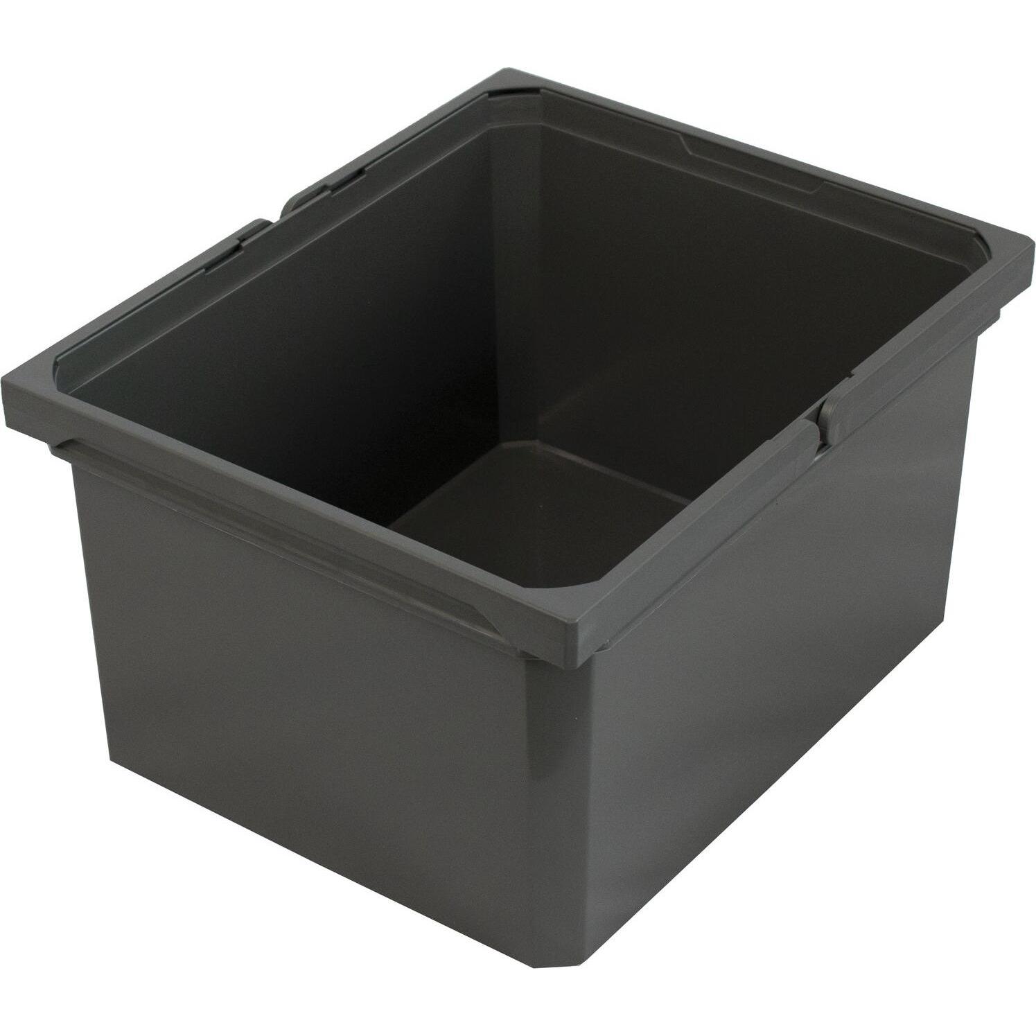 Vauth-Sagel VS ENVI Free Eimer 18 Liter Kunststoff lavagrau, Abfalleimer, Grau