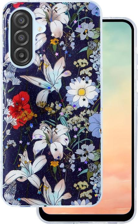 Produktbild OEM Glow Glam case for Samsung Galaxy A36 5G / A56 5G blue (Samsung Galaxy A56 5G)