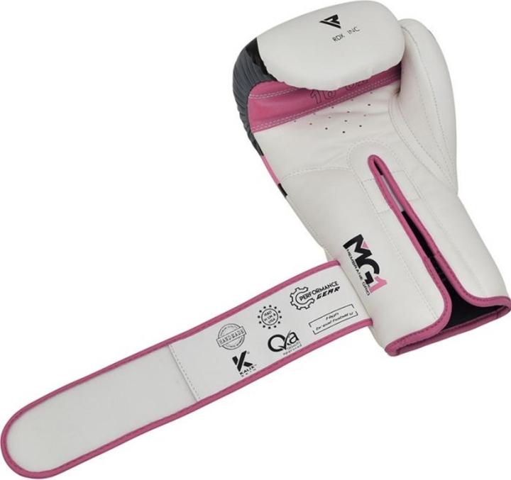 Actual product image Rdx Boxing Glove Bgr-F7 Pink (12 OZ, One size)
