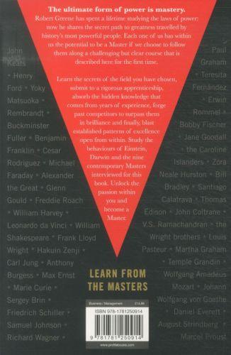 Produktbild Mastery (Englisch, Robert Greene, 2012)