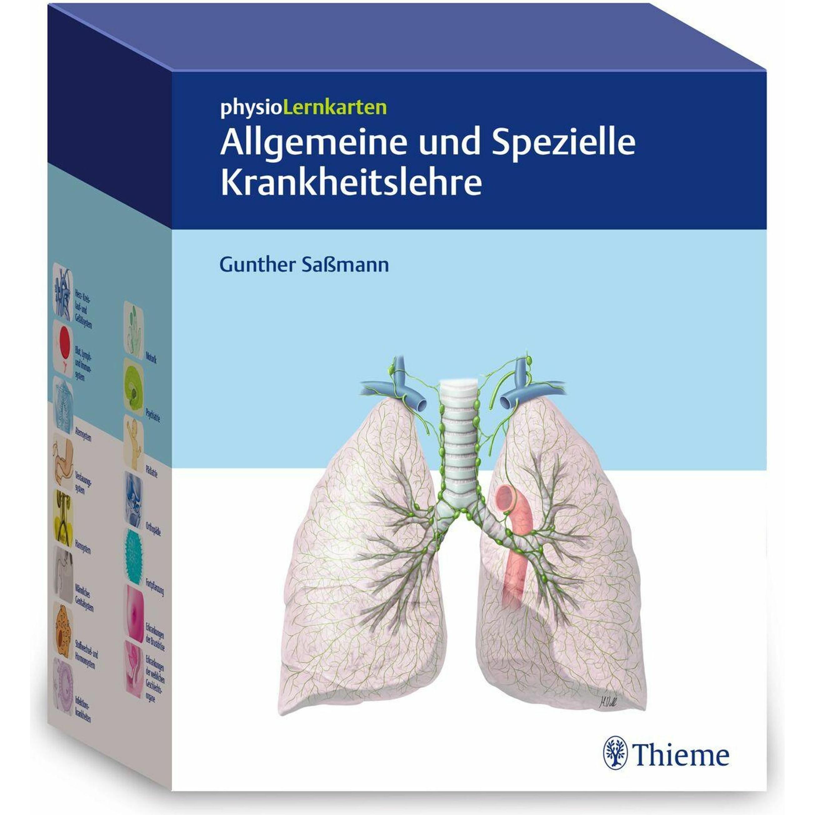 physioLernkarten Allgemeine und Spezielle Krankheitslehre, Fachbücher von Gunther Sassmann