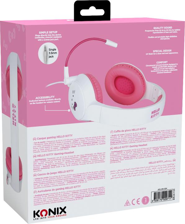 Produktbild Konix Hello Kitty Gaming Headset (Kabelgebunden)