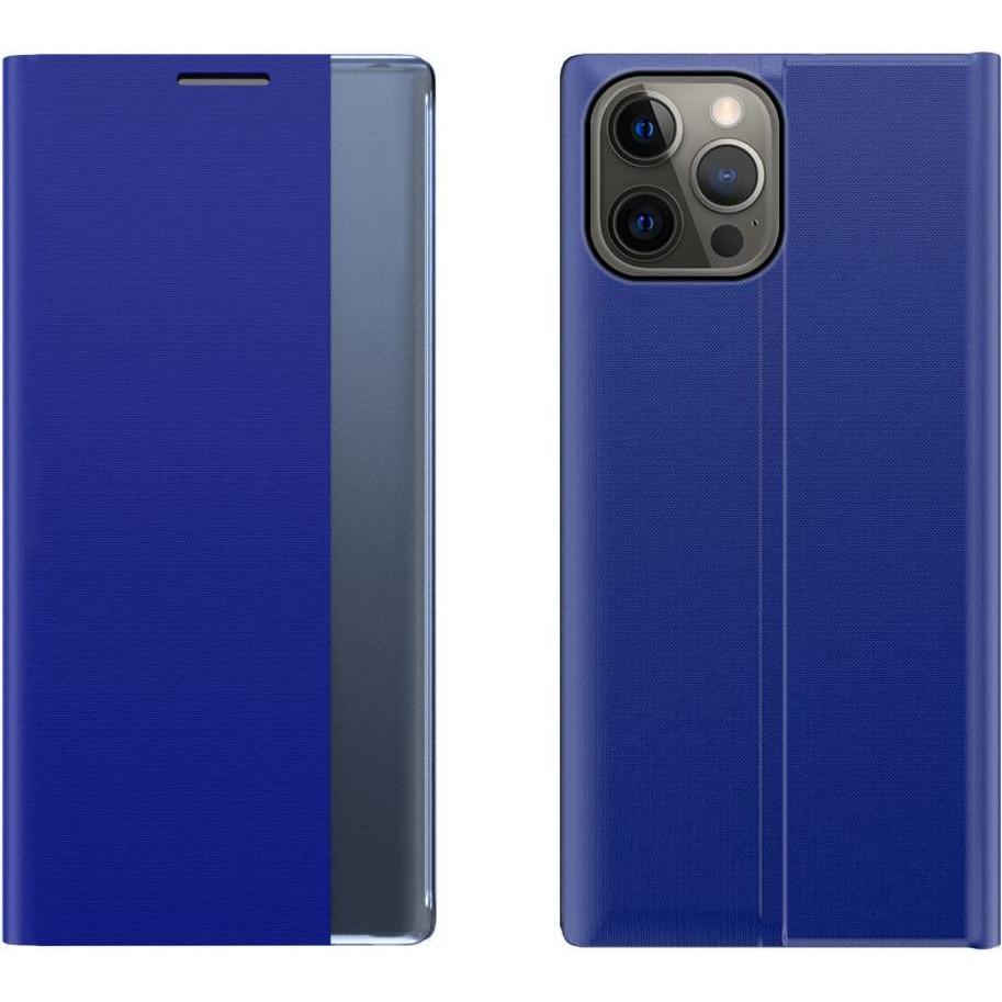 Thumbnail - Hurtel Sleep Case Bookcase Type Case with Smart Window for iPhone 13 Pro blue (Apple iPhone 13 Pro), Smartphone Hülle, B...