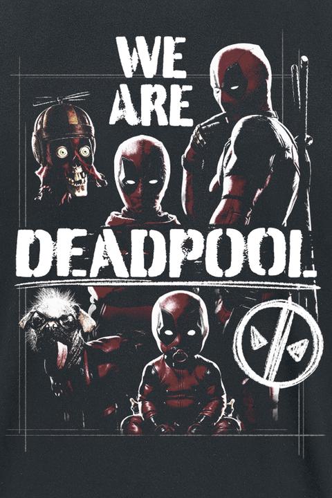 Immagine prodotto Difuzed Deadpool - We Are Deadpool - Maglietta a maniche corte da uomo - XL (XL)