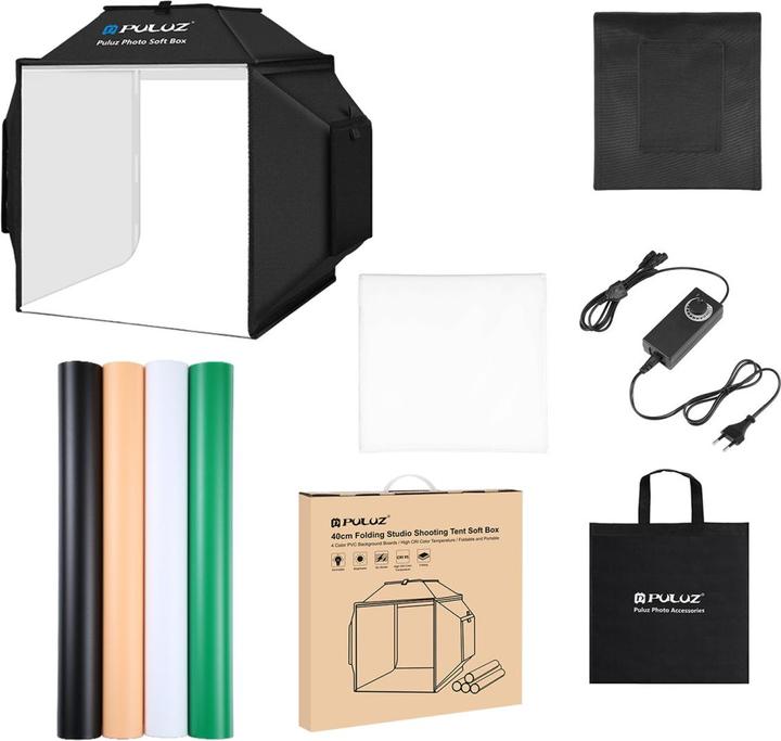 Immagine prodotto Puluz Folding Studio Shooting Tent Soft Box (Casella di registrazione)