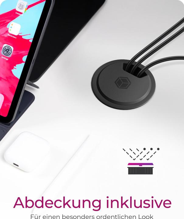 Actual product image Icy Box IB-HUB1407 (30 W, 3 ports)