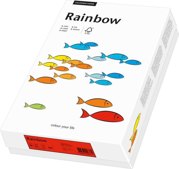 Actual product image Rainbow Copy paper coloured A4 (A4, 250 Sheets, 160 g/m²)