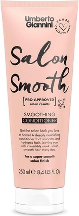 Actual product image Umberto Giannini Salon Smooth Moisturising Conditioner Hydrating Shine Enhancing Defrizz and Straigh