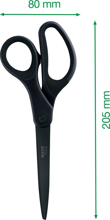 Actual product image Leitz Titanium non-stick quality scissors (20.50 cm)