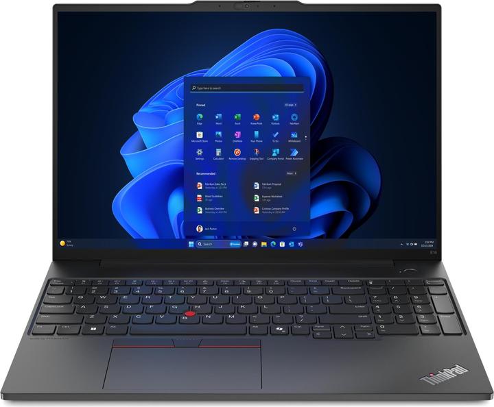 Produktbild Lenovo ThinkPad E16 Gen 2 (16", 512 GB, 16 GB, DE, Intel Core Ultra 7 155H)