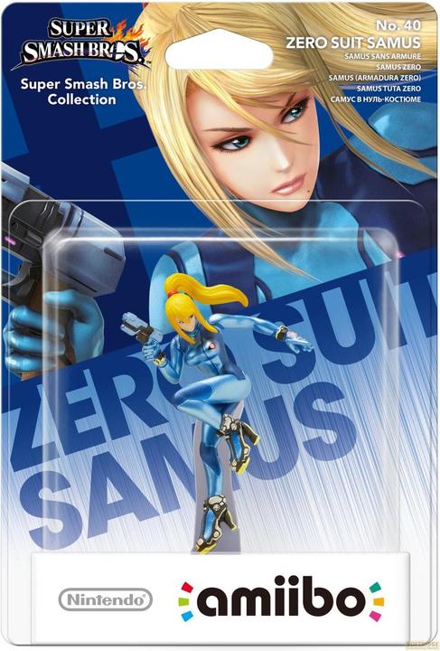 Nintendo amiibo Smash Zero Suit Samus (Wii U)