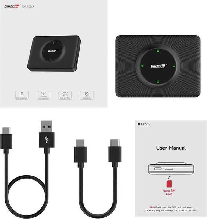 Actual product image Carlinkit T2C