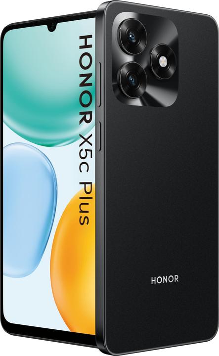 Image du produit Honor X5c Plus Phone, 128GB/4GB, Midnight Black (128 Go, Midnight Black, 6.74")