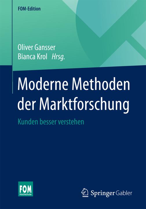 Produktbild Moderne Methoden der Marktforschung (Deutsch, 2017)
