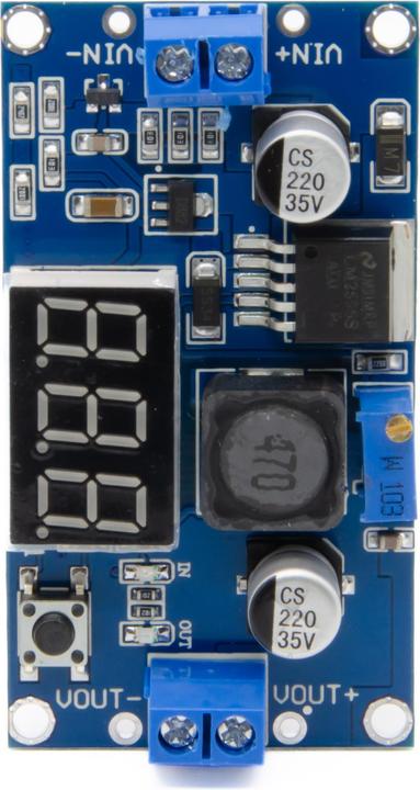 Produktbild Purecrea LM2596 DC-DC Step-Down Abwärtswandler Modul mit Anzeige