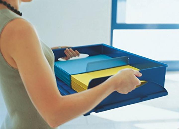 Produktbild Leitz Ablagekorb Sorty Jumbo, DIN A3 quer, Polystyrol (2 x A4, A3)