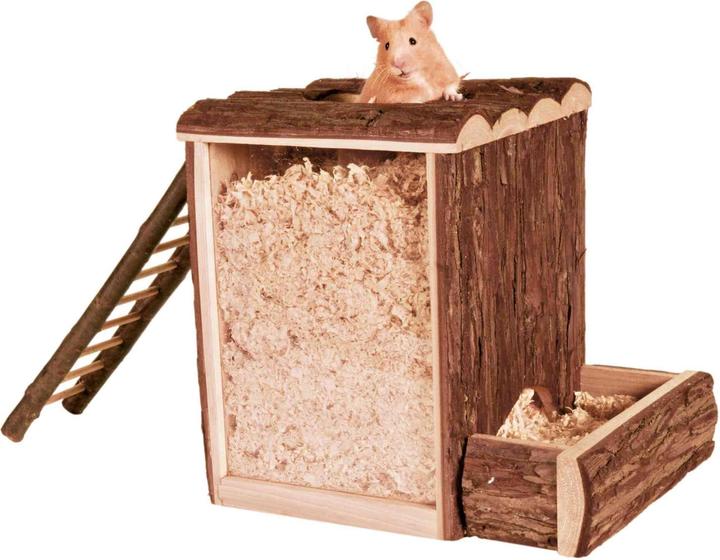 Produktbild Trixie Spiel- & Buddelturm für Hamster 25.5x20x24.5cm