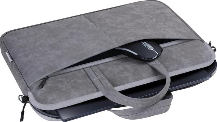 Image du produit Defender Lite Sacoche pour ordinateur portable 39 6 cm (15,6 pouces) Noir Gris (15.60", Universel)