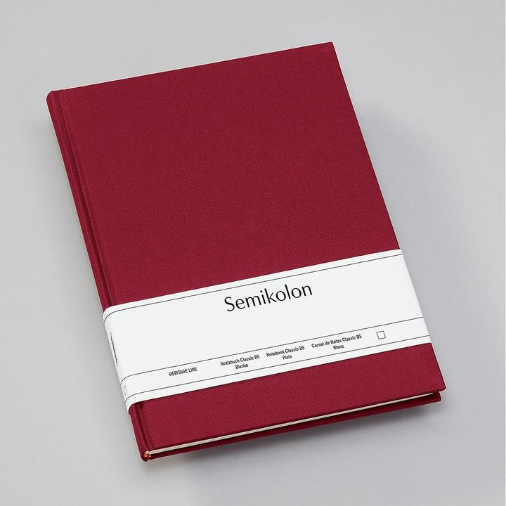 Image du produit Semikolon Classic (B5, Blanc, Couverture rigide)