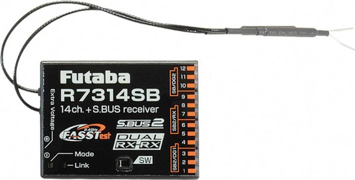 Image du produit Futaba R7314SB Récepteur FASSTest 2.4G