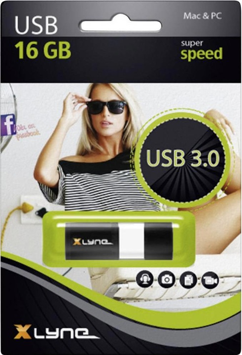 Immagine prodotto Xlyne Onda ad alta velocità (16 GB, USB 3.2)