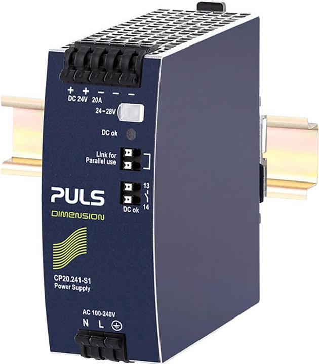 PULS DIN Rail Power Supply 24V 20A 480W