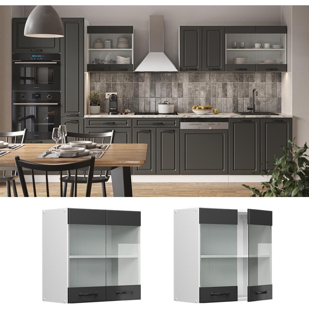 Thumbnail - Vicco, Regal, Küchenglasschrank R-Line (60 x 60 x 31 cm)