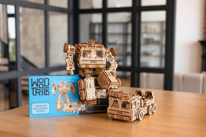 Immagine prodotto Wood Trick Timbertron Ultima - Kit di costruzione in legno 3D