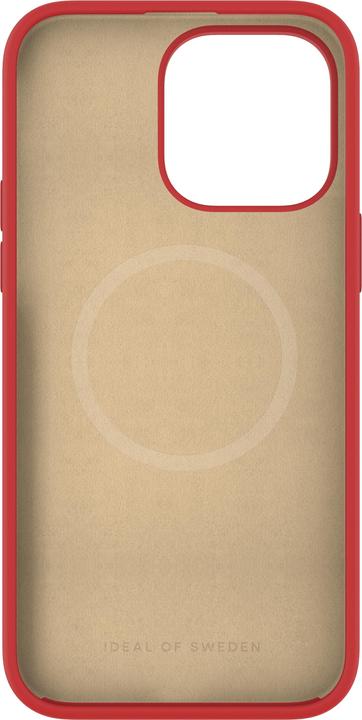 Actual product image iDeal Of Sweden Designer Magsafe Silicone Cover Red (Apple iPhone 14 Pro Max)