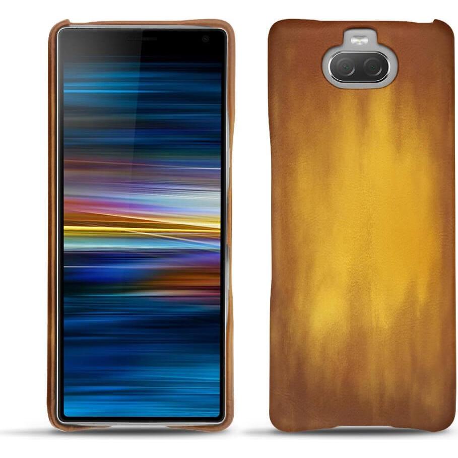 Thumbnail - Noreve Lederschutzhülle (Sony Xperia 10 Plus), Smartphone Hülle, Gold