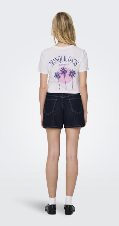 Produktbild Only ONLPHINE Hohe Taille Normal geschnitten Jeans-Shorts Jeans-Shorts (S)