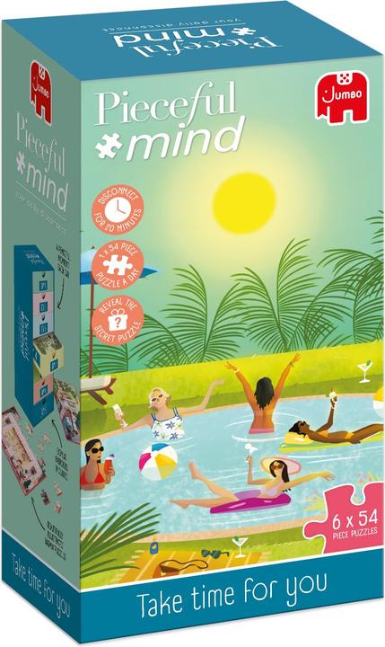 Produktbild Puzzle Pieceful Mind Peaceful (54 Teile)