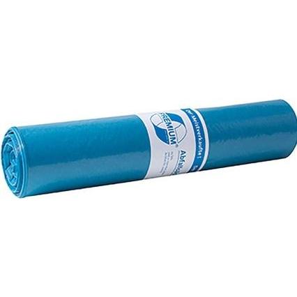 Thumbnail - Soennecken Müllsack Typ 80 PREMIUM 240l 60mic blau 10 St./Pack., Abfallsack, Blau