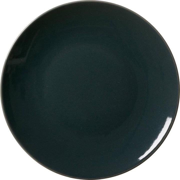 Ritzenhoff & Breker Dessert plate CECINA GREY, 205 mm made of stoneware, dishwasher-safe, with coloured glaze (1 x, 20.50 cm)