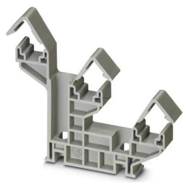 Phoenix Contact Auflagebock AB3/SS Inhalt: 10 St., Elektronikkabel + Stecker, Grau