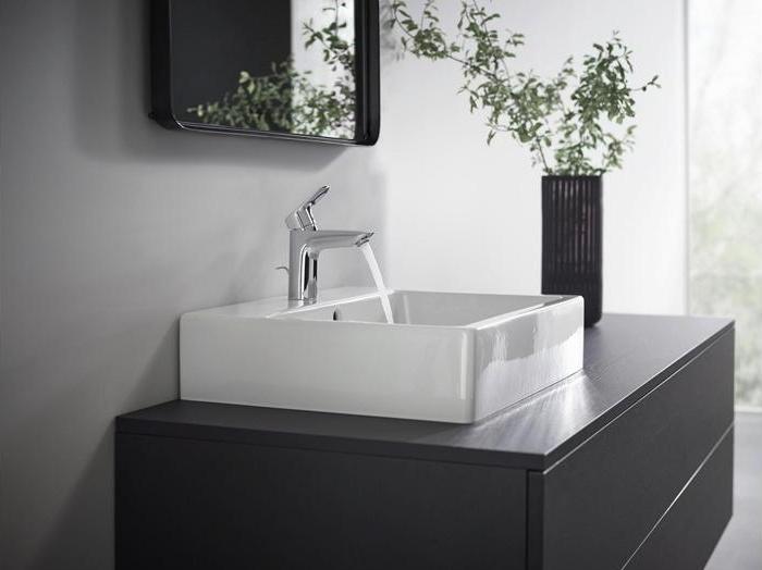 Actual product image hansgrohe Logis single-lever basin mixer 100 with pop-up waste