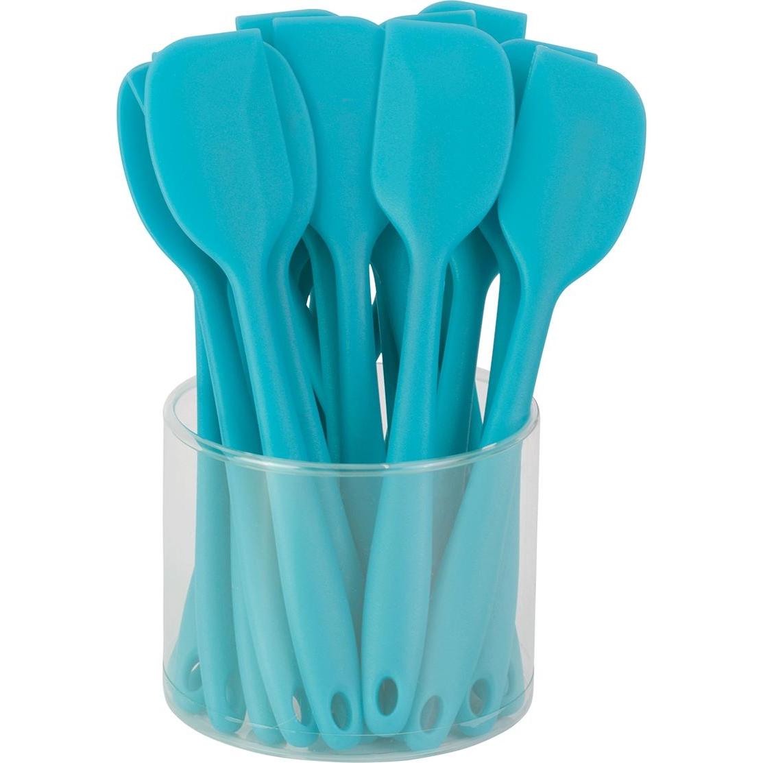 Thumbnail - Metaltex Silikon Teigschaber 21cm aquamarine 242522009, Backutensilien, Blau